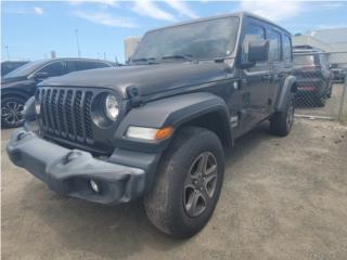 Jeep Puerto Rico SPORT UNLTD JL GRIS 51K MILLAS V6 4X4 DESD399