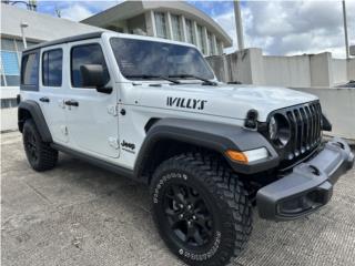 Jeep Puerto Rico 2022 JEEP WRANGLER WILLYS 4x4 | REAL PRICE