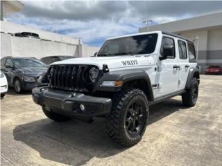 Jeep Puerto Rico 2022 Jeep Wrangler Willys, 22k millas!