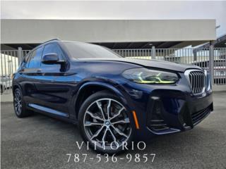 BMW Puerto Rico BMW X3 SDrive 30i Turbo 2022 | Certificada!