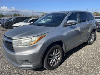 Toyota Puerto Rico 2014/Toyota highlander /3filas /ntida 