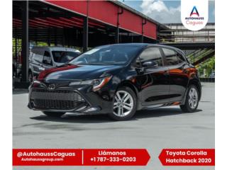 Toyota Puerto Rico COROLLA HATCHBACK CON GARANTIA DE FABRICA!!