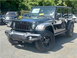 Jeep Puerto Rico 2024 Jeep Wrangler Willys 4x4 4WD