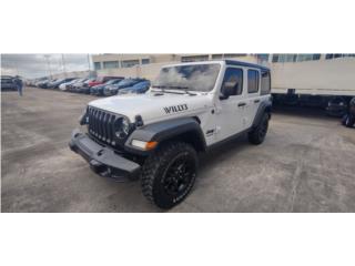 Jeep Puerto Rico JEEP WRANGLER WILLYS V6 3.6L 2022