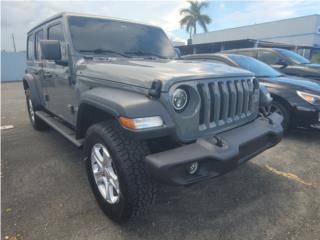 Jeep Puerto Rico SPORT UNLTD JL CEMENTO 38K MILLAS DESDE $449