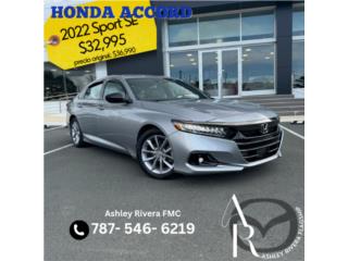 Honda Puerto Rico HONDA ACCORD SPORT SE 2022