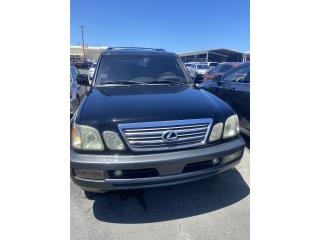 Lexus Puerto Rico Lx negra 2003