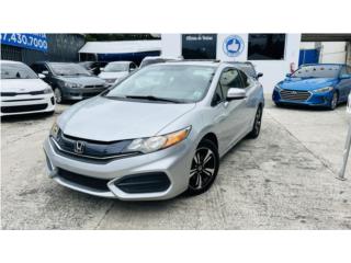 Honda Puerto Rico 2015 Honda Civic EX Coupe Acabado de Recibir