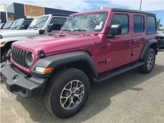 Jeep Puerto Rico Jeep Wrangler JL Sport S  Color Rosa 