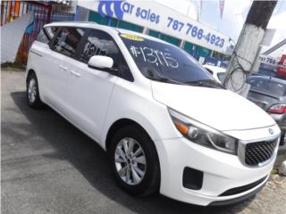 Kia Puerto Rico KIA SEDONA LX 2018 CON 3 FILAS DE ASIENTOS!