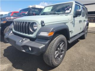 Jeep Puerto Rico IMPORT SPORT S JL AZUL CIELO CEMENTOSO V6 4X4