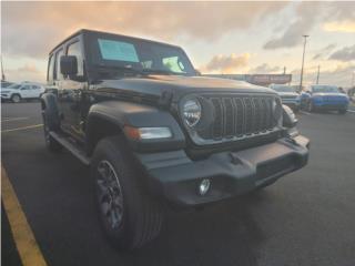 Jeep Puerto Rico IMPORT SPORT UNLTD S NEGRO V6 4X4 AROS SENSOR