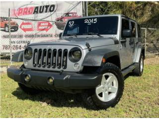 Jeep Puerto Rico Jeep Wrangler 2015 en excelentes condiciones!