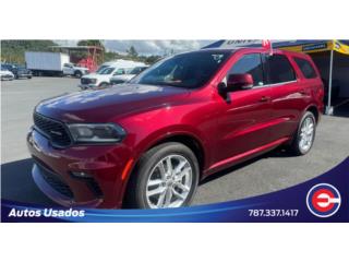 Dodge Puerto Rico DURANGO GT 4D SUV 2022 3Filas de Asiento 