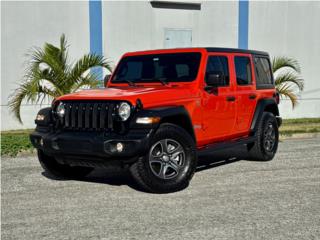 Jeep Puerto Rico JEEP WRANGLER UNLIMITED SPORT 2019 4X4!