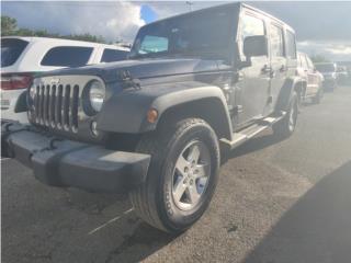 Jeep Puerto Rico SPORT UNLIMITED JK GRIS V6 4X4 DESDE 279!