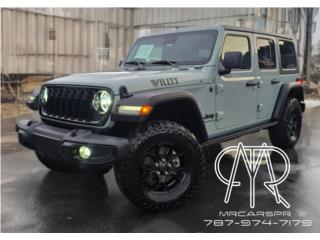 Jeep Puerto Rico Jeep Willys 2024 EL COLOR M�S LINDO!
