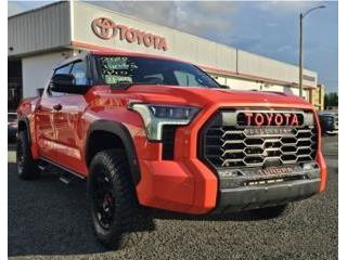 Toyota Puerto Rico Tundra TRD Pro 4X4 2022 color Solar Octane