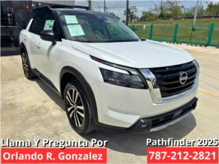 Nissan Puerto Rico 787-212-2821 Nissan Pathfinder Platinum 2025