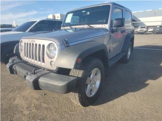 Jeep Puerto Rico SPORT 2DR JK 4X4 V6 SILVER 74K DESDE 219!