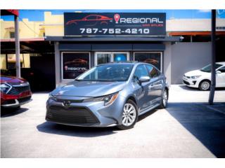 Toyota Puerto Rico 2023 Corolla LE $20,995, pago $306 46k millas