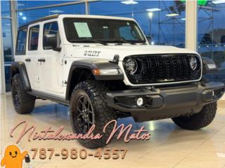 Jeep Puerto Rico *********HERMOSO JEEP WRANGLER WILLYS 2024 **