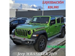 Jeep Puerto Rico Jeep WRANGLER 2019 IMPRESIONANTE !!! *JJR