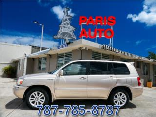 2007 TOYOTA HIGHLANDER HYBRID,FAMILIAR!, Toyota Puerto Rico