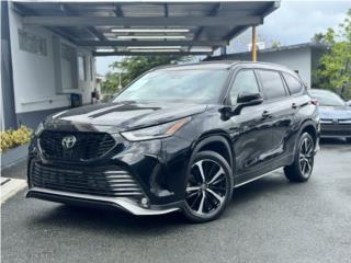 Toyota Puerto Rico Highlander XSE/ 3 Filas/ Interior Rojo