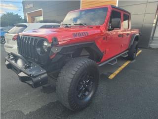 Jeep Puerto Rico WILLYS ROJA CUSTOM LED 4X4 V6 DESDE 499!