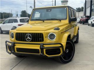 Mercedes Benz Puerto Rico G63 Manufaktur Paint Sun yellow 