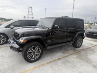 Jeep Puerto Rico 2024 JEEP WRANGLER 4XE solo 11k Millas