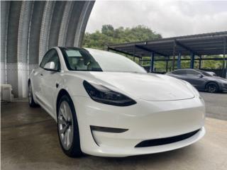 Tesla Puerto Rico 2022  Tesla Model 3 $27,995 17,190 millas