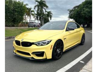 BMW Puerto Rico M4 dark yellow 