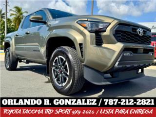 Toyota Puerto Rico 787-212-2821 Toyota Tacoma TRD Sport 4X4 2025