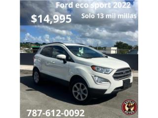 Ford Puerto Rico Ford eco sport liquidaci�n solo 13 mil millas