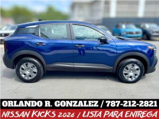Nissan Puerto Rico Nissan Kicks S 2026 / Desde 3.99% APR