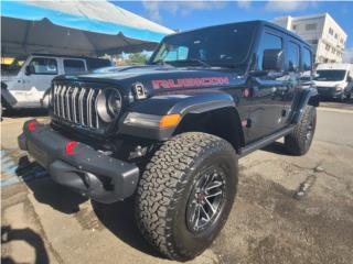Jeep Puerto Rico RUBICON X V6 JL NEGRO SOLO 9K DESDE 699!