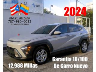 Hyundai Puerto Rico Kona 2024 12k millas.Garantia fabrica 10/100 