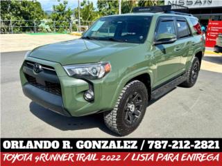 Toyota Puerto Rico 787-212-2821 Toyota 4Runner Trail 2022