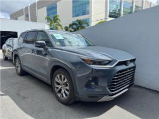 Toyota Puerto Rico TOYOTA GRANDHIGHLANDER LIMITED 2024 CERT