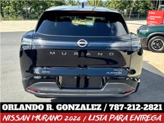 Nissan Puerto Rico 787-212-2821 Nissan Murano Platinum 2026