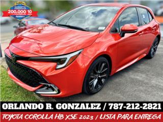 Toyota Puerto Rico 787-212-2821 Toyota Corolla HB XSE 2023