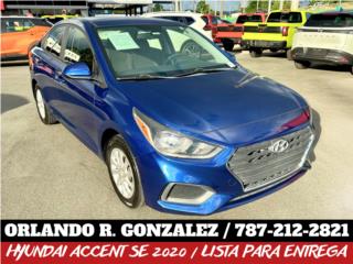 Hyundai Puerto Rico 787-212-2821 Hyundai Accent SE 2020