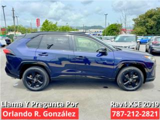 Toyota Puerto Rico 787-212-2821 Toyota Rav4 XSE Hybrid 2019