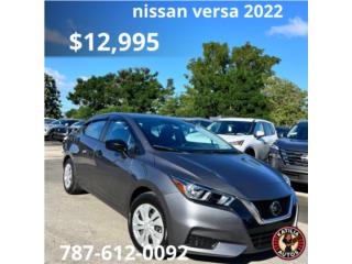 Nissan Puerto Rico Nissan versa 2022 oferta 