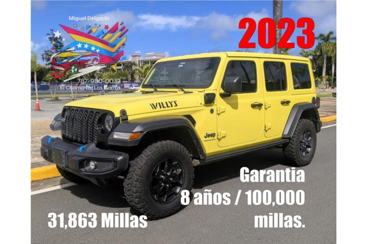 Jeep Wrangler 4XE del 2023