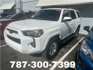 Toyota Puerto Rico Toyota 4 Runner SR5 a�o 2022/787-300-7399.