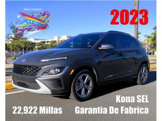Hyundai Puerto Rico Kona SEL 2023. 22k millas. Garantia.
