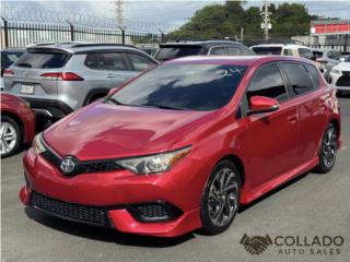Toyota Corolla IM 2017 STD 67k Millas, Toyota Puerto Rico